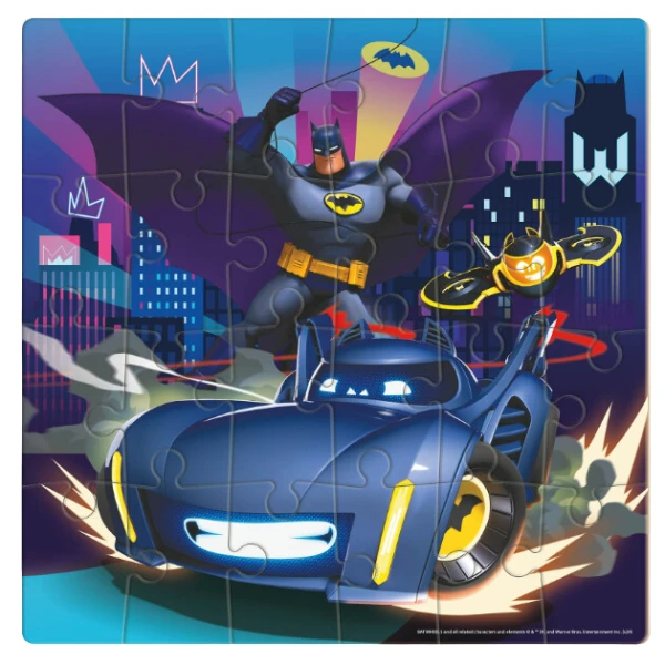 Пазл "batwheels: бэтмобиль бам", серия progressive, 24 элем. 2