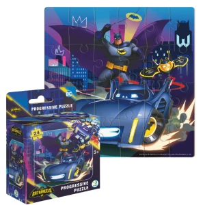 Puzzle &quot;Batwheels:  Batmobilul Bam&quot;, seria Progressive, 24 el.