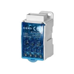 Bloc de distribuție 96 x 49 x 50 mm 500 a orno