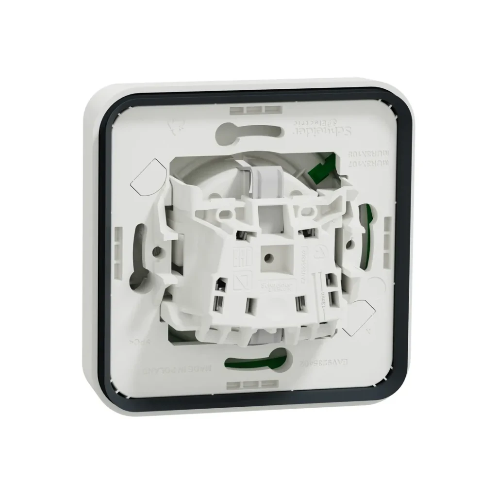 Розетка для электромобиля mureva 16 a 220 - 240 в белый schneider-electric 2