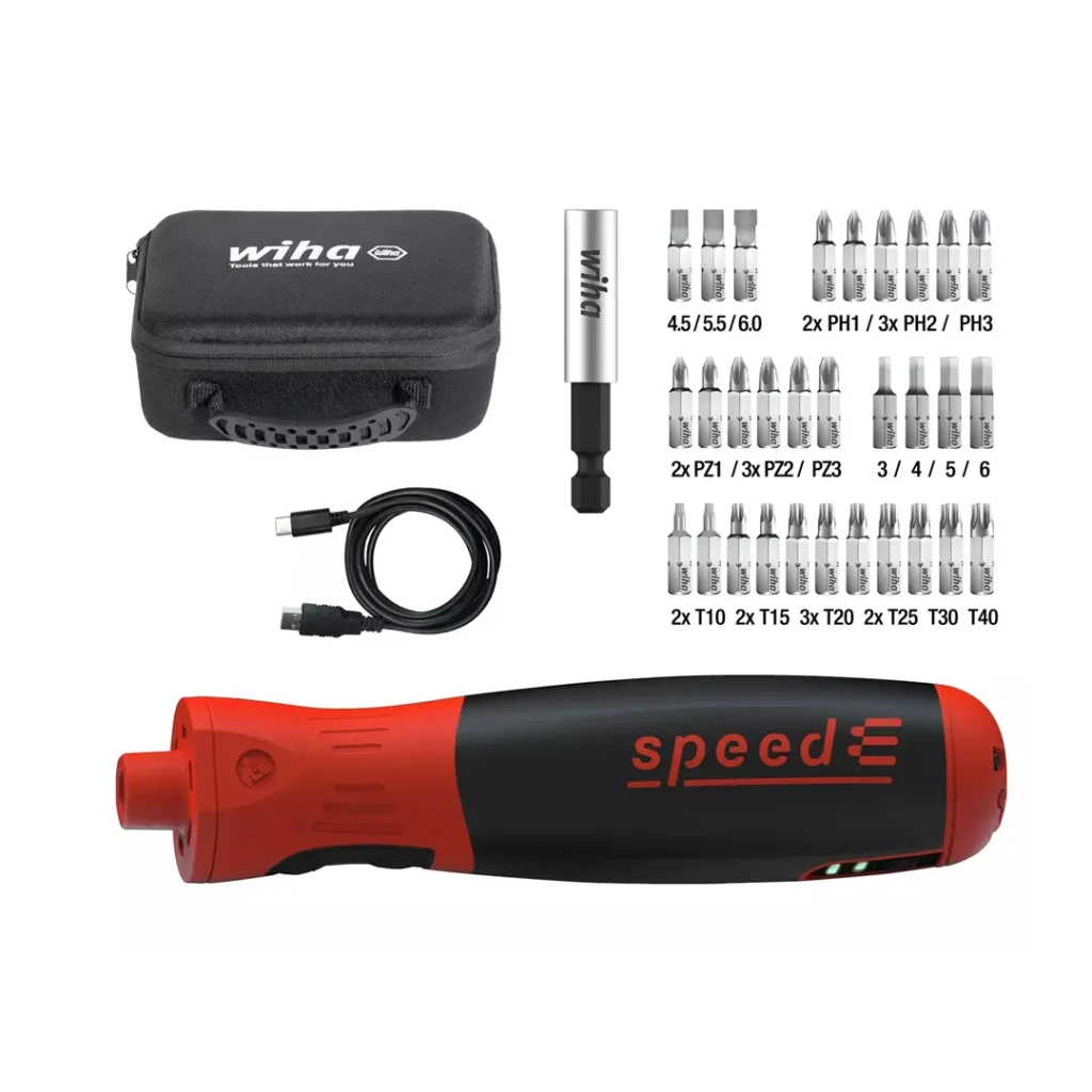 Электрическая отвертка speede pocketdrive 12 нм 1.5 ач 3.7 в 0 - 280 об/мин wiha 2