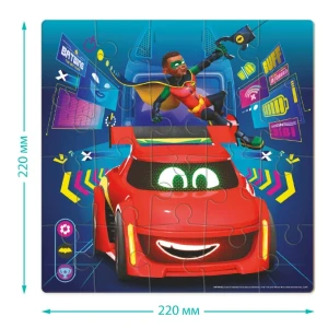 Puzzle "batwheels: pasărea roșie red", seria progressive, 20 el. Thumbnail 4