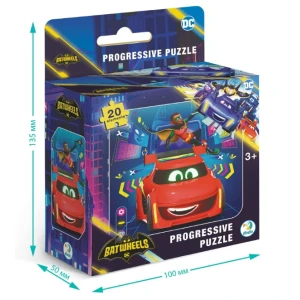 Puzzle "batwheels: pasărea roșie red", seria progressive, 20 el. Thumbnail 6