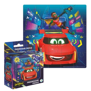 Puzzle &quot;Batwheels: Pasărea Roșie Red&quot;, seria Progressive, 20 el.