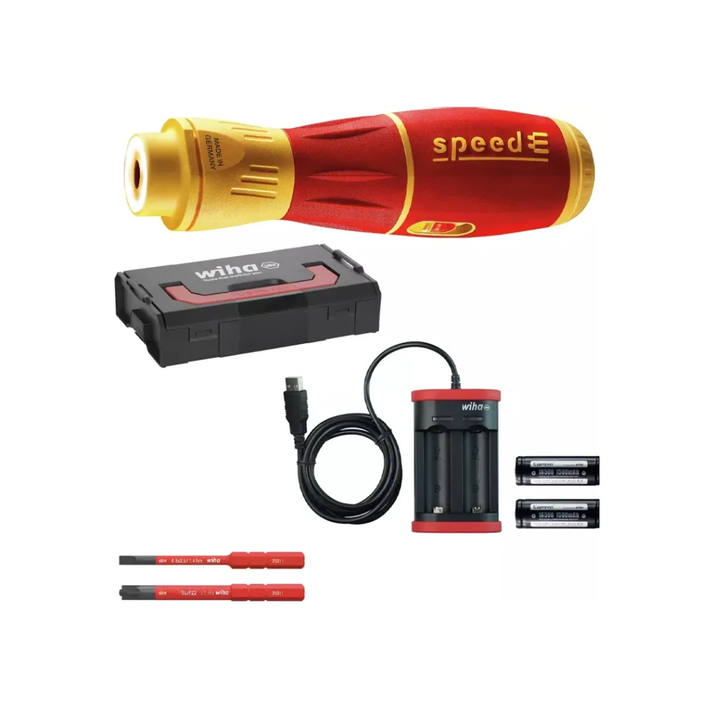 Электрическая отвертка speede ii 1.5 ач 3.6 в 0 - 215 об/мин wiha 2