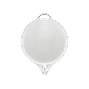 Panou rotund pentru indicator rutier 390 x 280 mm alb mfk