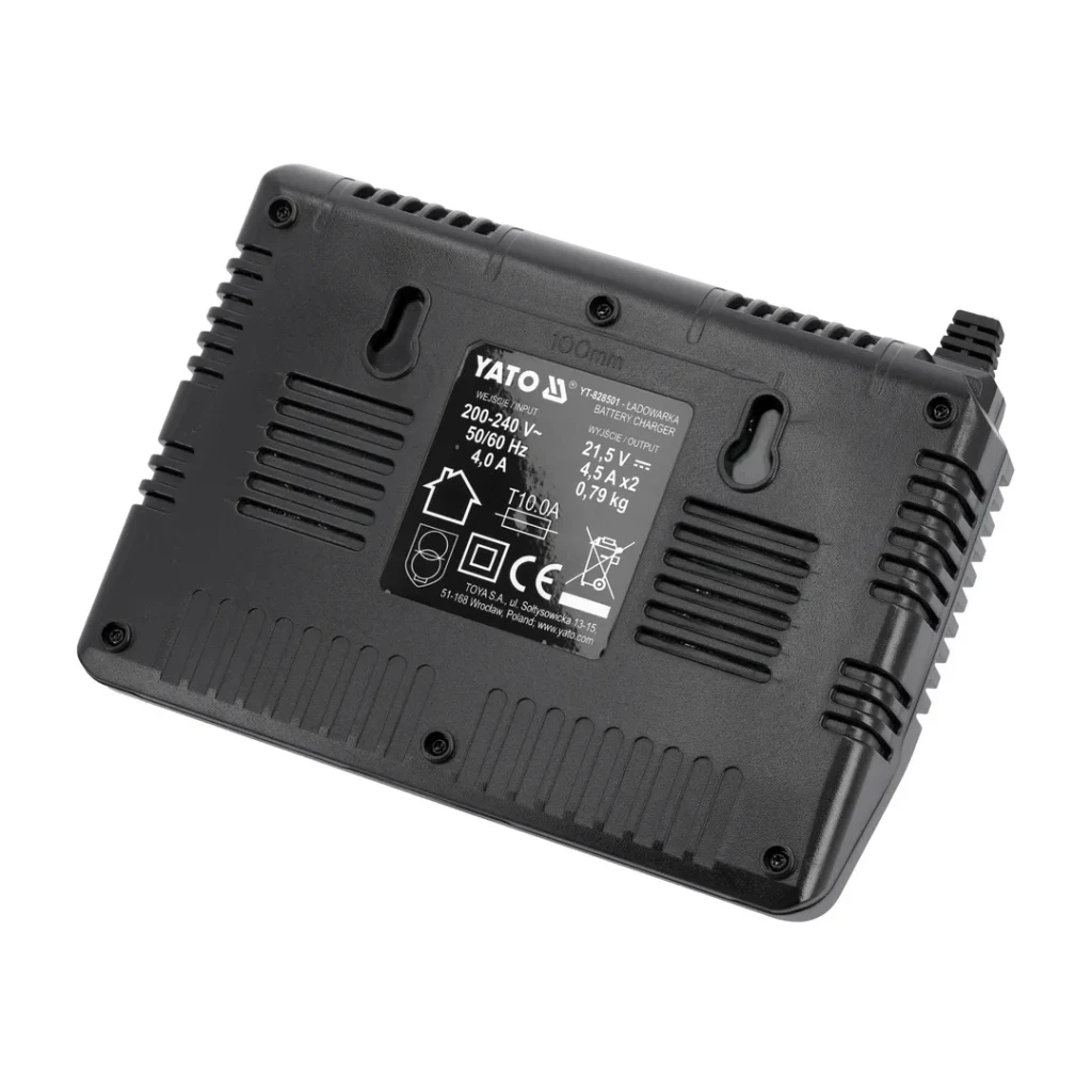 Încărcător dublu rapid 18 v li-ion yato 2