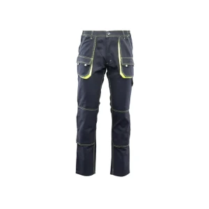 Pantaloni spark 58 albastru închis/galben brixton