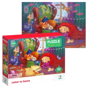 Puzzle &quot;Scrisoarea lui Moș Crăciun&quot;, seria Crăciun, 60 elem.