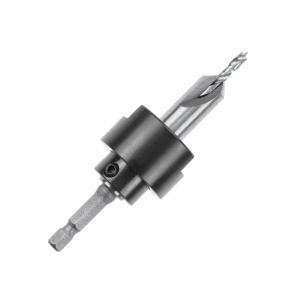 Burghiu cu zencuitor pentru lemn 4 mm oțel hss hexagonal kwb