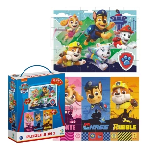 Puzzle &quot;Cățeluși atât de buni&quot;, seria Patrula cățelușilor, 60 elem.
