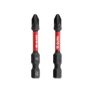 Set biți de impact 2 buc. pz2 1/4" 50 mm yato