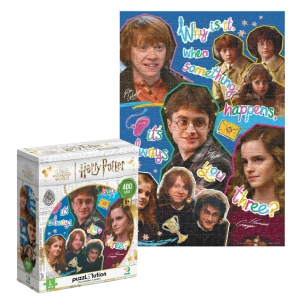 Puzzle &quot;Întotdeauna acești trei&quot;, seria Harry Potter, 400  elem.