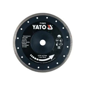 Disc diamantat pentru gresie 230 * 22.2 mm yato