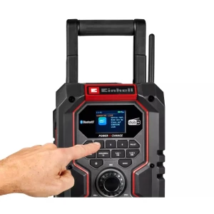 Radiou fm pe acumulator (fără acumulator) bluetooth te-cr 18 li 10 w einhell Thumbnail 3