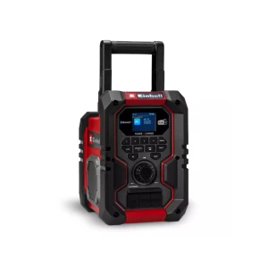Fm-радио аккумуляторное (без аккумулятора) bluetooth te-cr 18 li 10 вт einhell