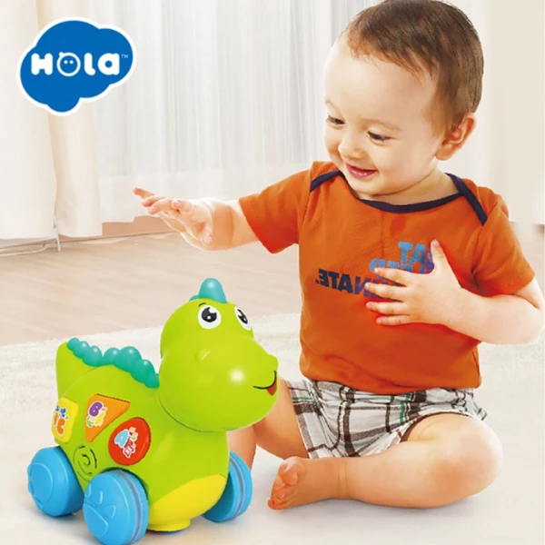 Jucarie interactiva "dino" cu muzica si lumina 6