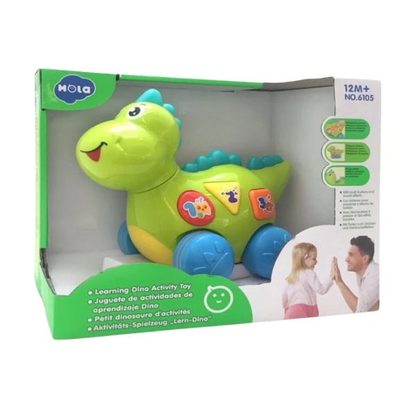 Jucarie interactiva "dino" cu muzica si lumina 3
