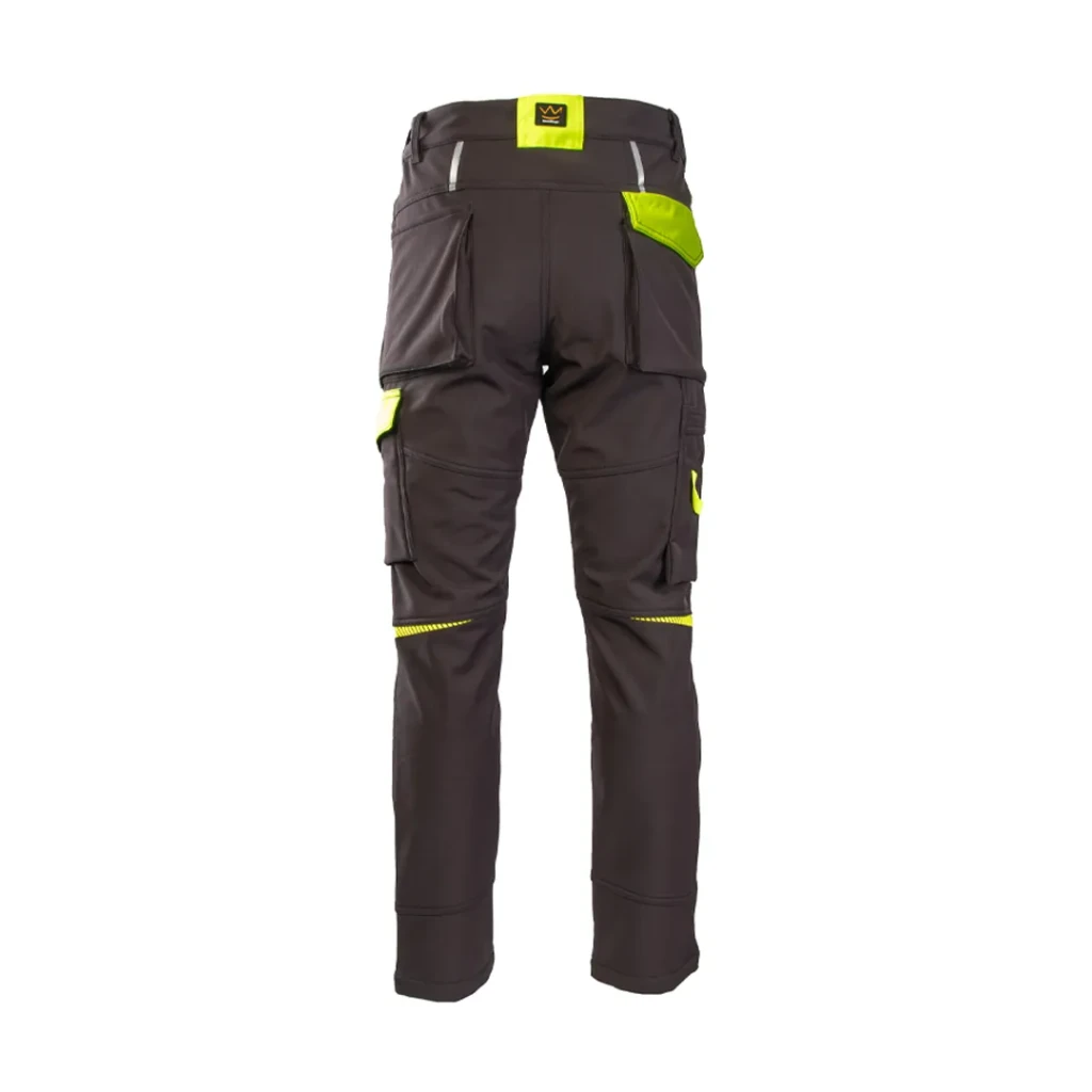 Pantaloni rival softshell s negru seven kings 3