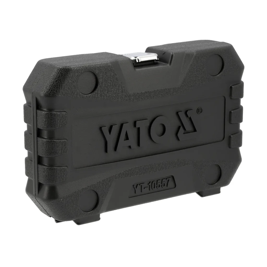 Набор длинных ударных головок шестигранный 10 шт. as-drive 10 - 27 мм 1/2" (12.7 мм) yato 3