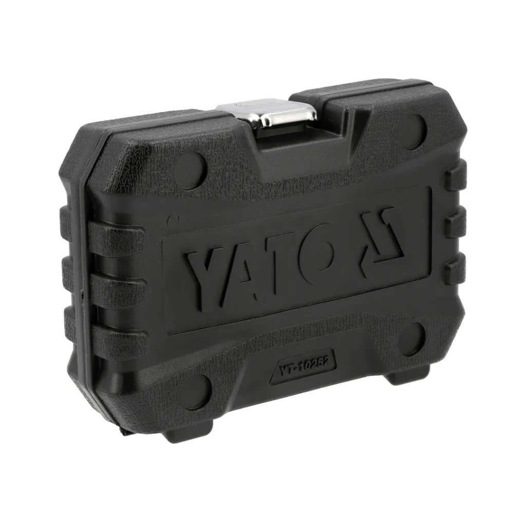 Набор коротких ударных головок шестигранный 10 шт. as-drive 10 - 27 мм 1/2" (12.7 мм) yato 3