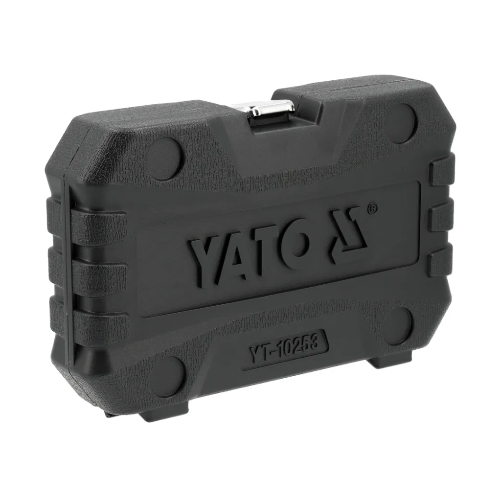Набор коротких ударных головок шестигранный 15 шт. as-drive 10 - 27 мм 3/8" - 1/2" yato 3