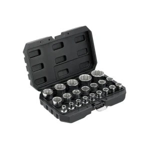Set chei tubulare scurte dodecagonal 21 buc. 8 - 36 mm 1/2" (12.7 mm) yato