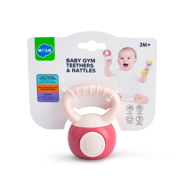 Set de zornăitoare și ventuze "baby gym", 9 modele 7