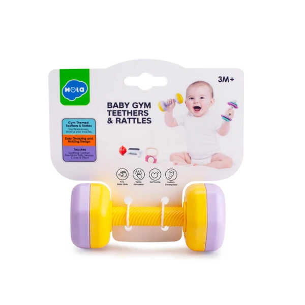 Set de zornăitoare și ventuze "baby gym", 9 modele 6