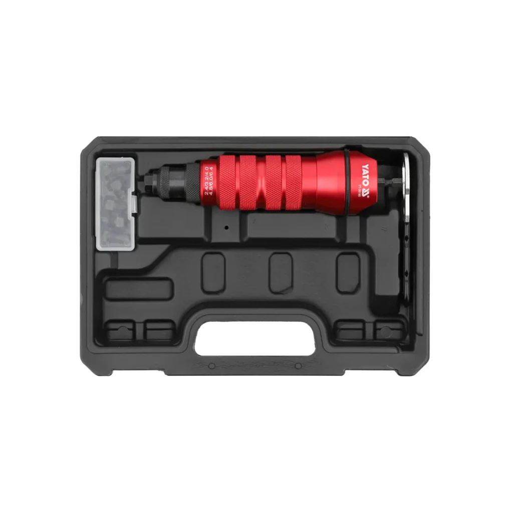 Адаптер заклёпочник для вытяжных заклепок 1/4'' 2.4 - 6.4 мм yato 3