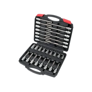 Set biți tubulari hexagonal 30 buc. 5 - 19 mm 1/2" (12.7 mm) 55 - 200 mm yato