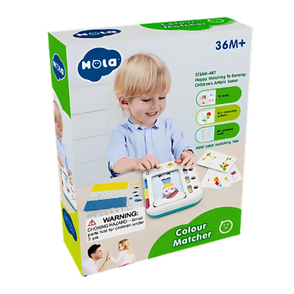 Joc educativ "potrivește culorile" 3