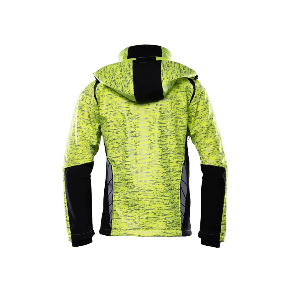Hanorac cross softshell l galben/negru seven kings 3