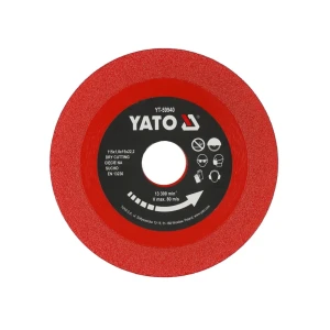 Disc diamantat pentru sticlă/ceramică 115 * 22.2 mm yato