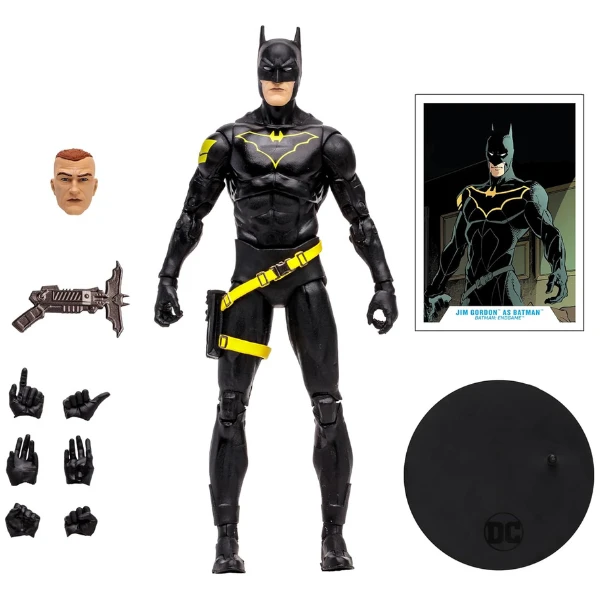 Figurina: jim gordon în rolul lui batman, 18 cm 9
