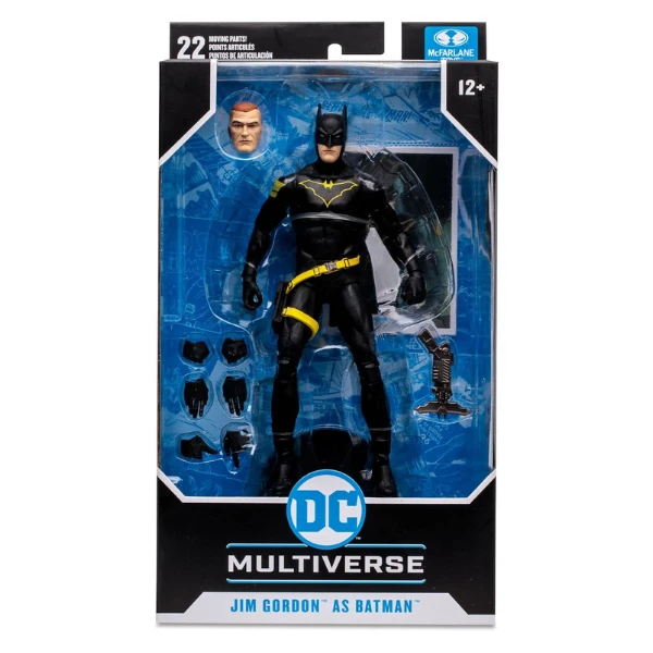 Figurina: jim gordon în rolul lui batman, 18 cm 3
