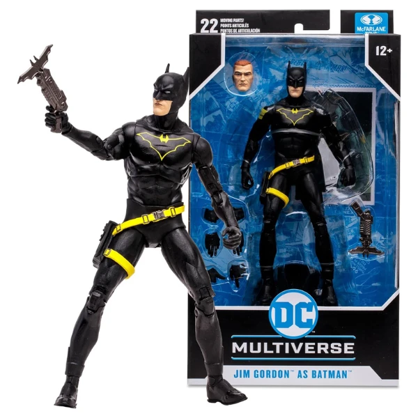 Figurina: jim gordon în rolul lui batman, 18 cm 11