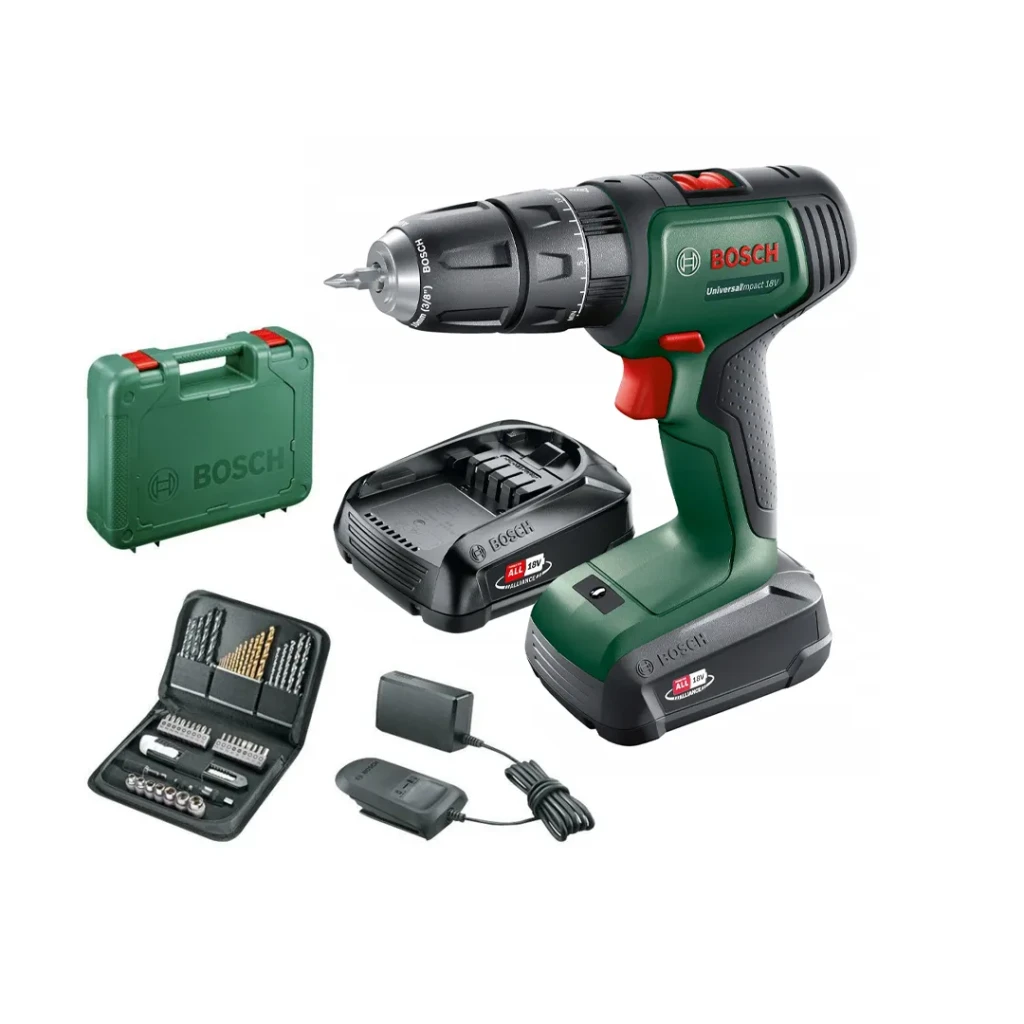 Mașină de găurit cu percuție pe acumulator universalimpact 18 v 21750 percuţii/min bosch 2