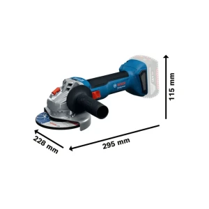 Polizor unghiular gws 18v-8 125 mm 18 v 0 - 11000 rot/min bosch Thumbnail 3