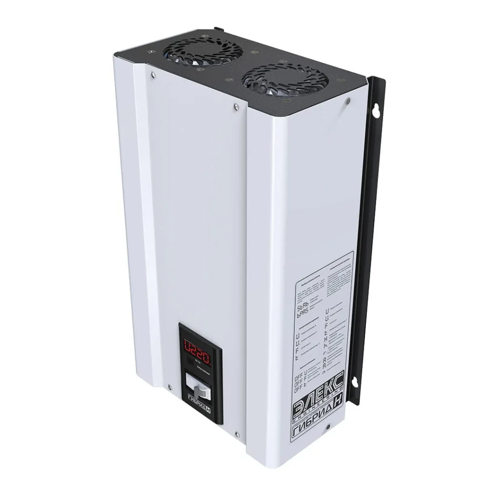 Stabilizator de perete hibrid у7-1/40 simistor 9 kw 135 - 275 v elex 3