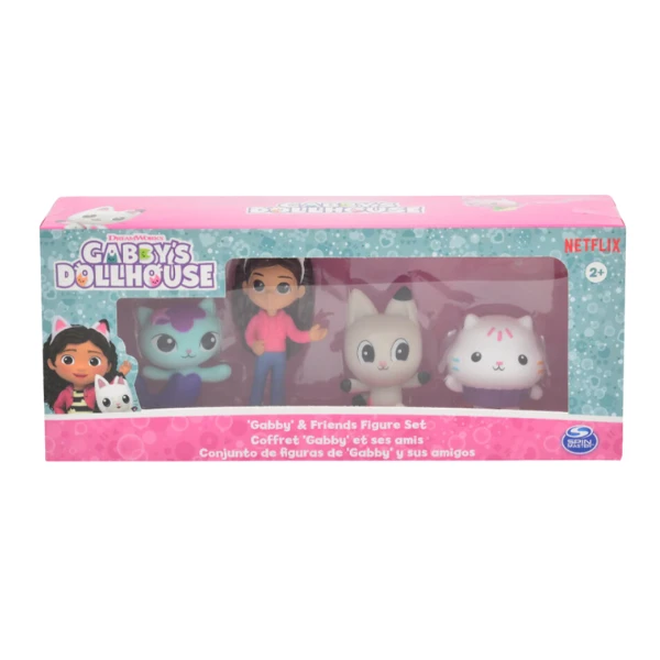 Набор мини-фигурок (4 персонажа), gabby's dollhouse 3