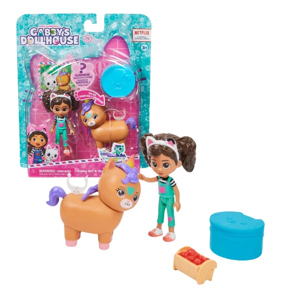 Набор фигурок и аксессуаров "габи и кико киттикорн", серия gabby's dollhouse 9