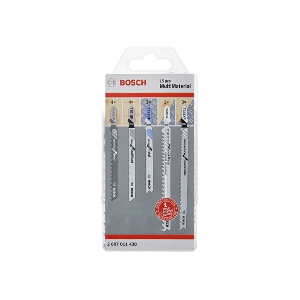 Set pânze universale pentru fierăstrău vertical (pendular) 92 - 132 mm 15 buc. bosch 2