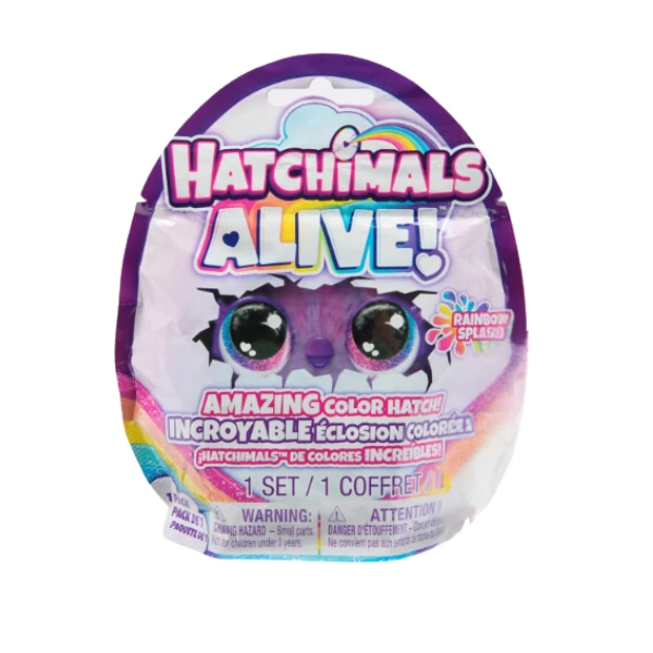 Ou surpriză "rainbow splash", hatchimals alive 3