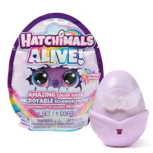 Ou surpriză &quot;Rainbow Splash&quot;, Hatchimals Alive
