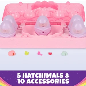 Радужный набор "rainbow splash" с мини-фигурками и аксессуарами, hatchimals alive Thumbnail 4
