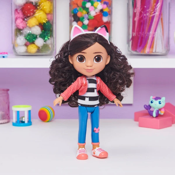 Păpușa gabby, seria "gabby’s dollhouse", 20 cm 8