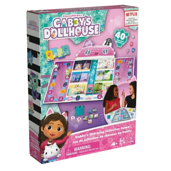 Настольная игра "собери талисманы", серия gabby's dollhouse 3