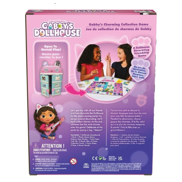 Настольная игра "собери талисманы", серия gabby's dollhouse 4
