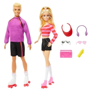 Set de păpuși barbie și ken, cu accesorii Thumbnail 2